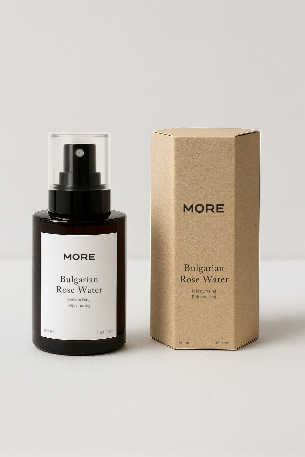 More Bulgarian rose water 50 ML biologische rozenwater