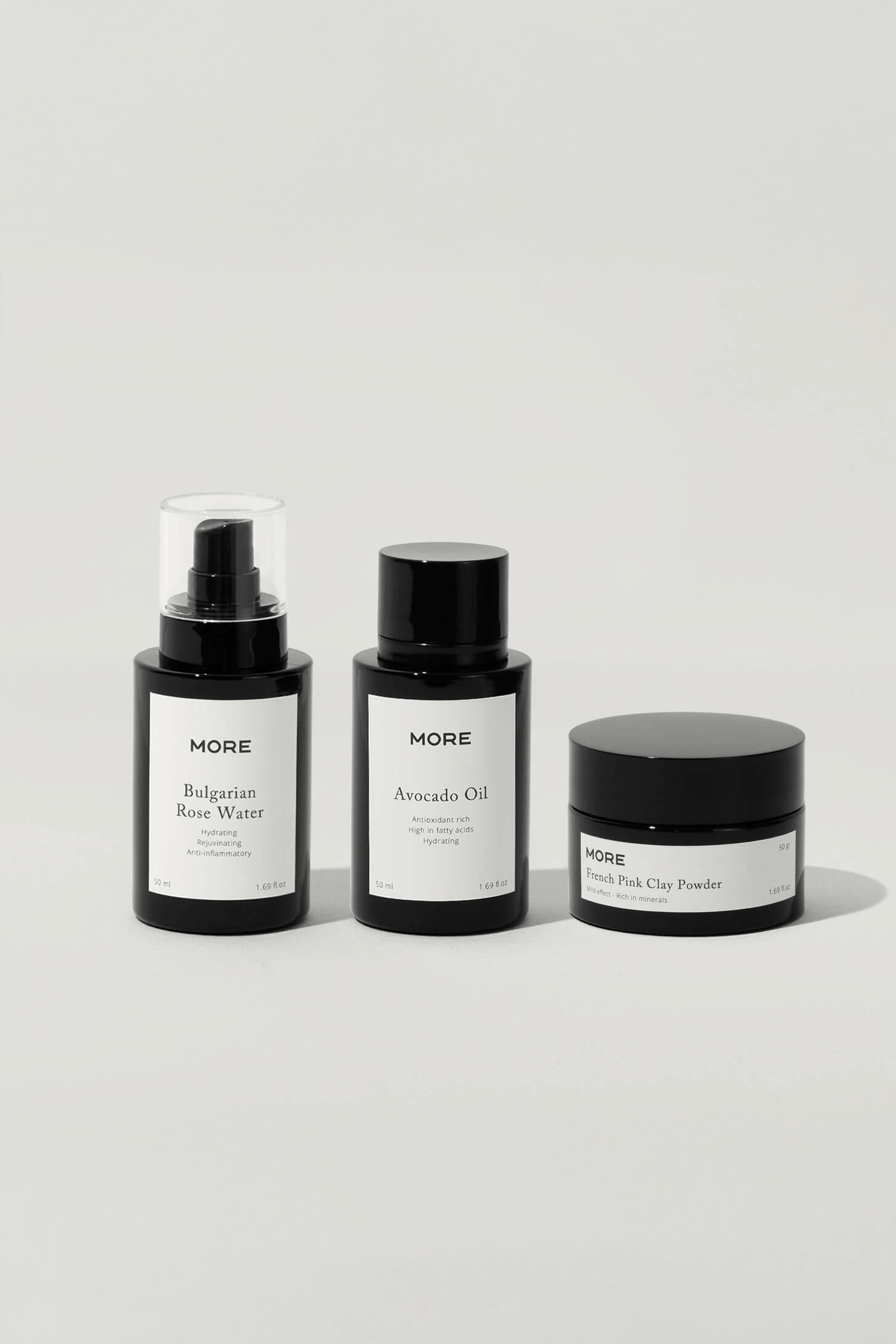 More Rozenwater Avocadoolie rozekleipoeder