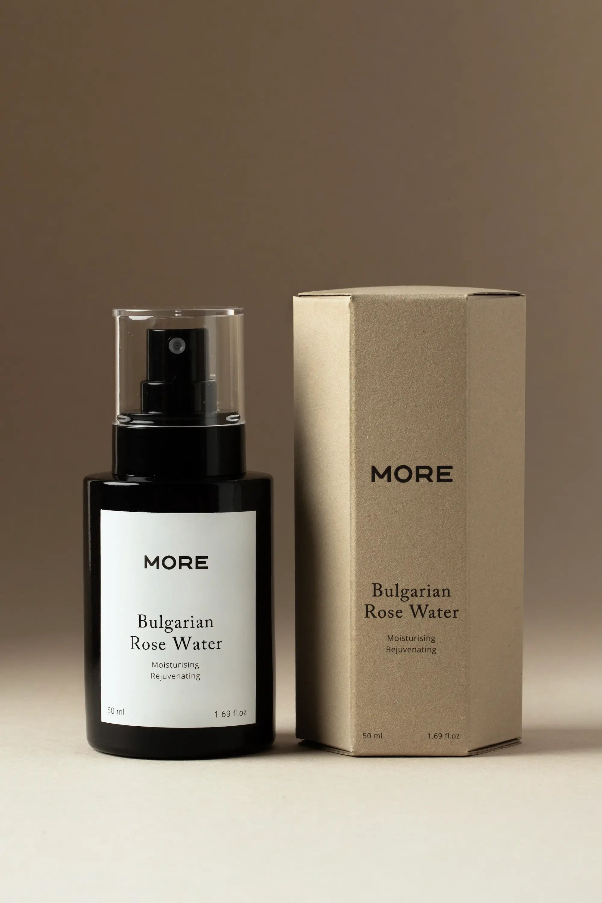 Bulgaars rozenwater 50 ml van More Natural met verpakking
