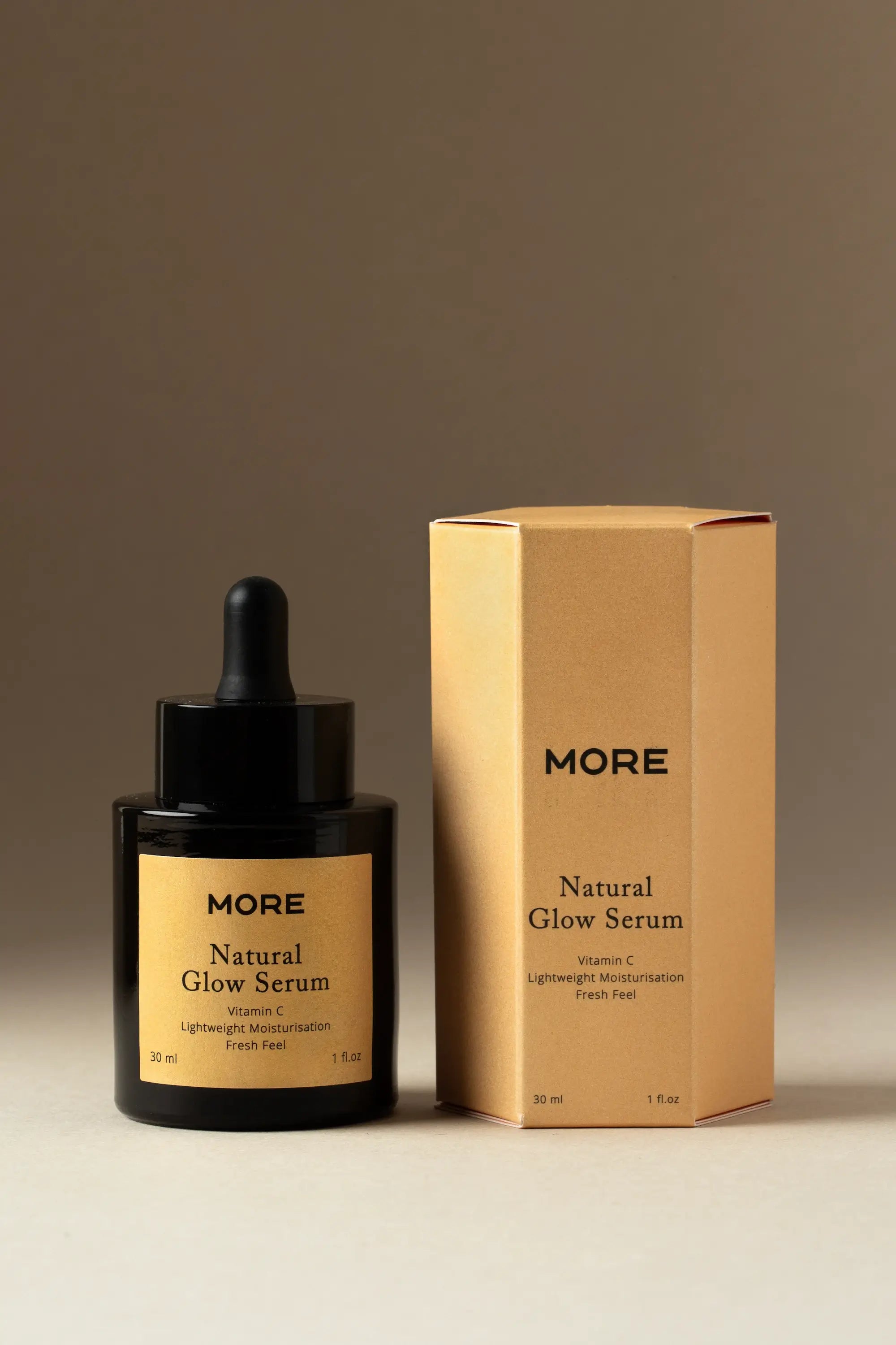 Natural Glow Serum 30 ml van More Natural met verpakking
